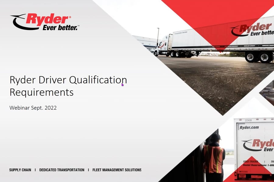 Driver Qualifications