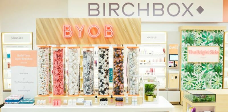 Birchbox pop-up shop