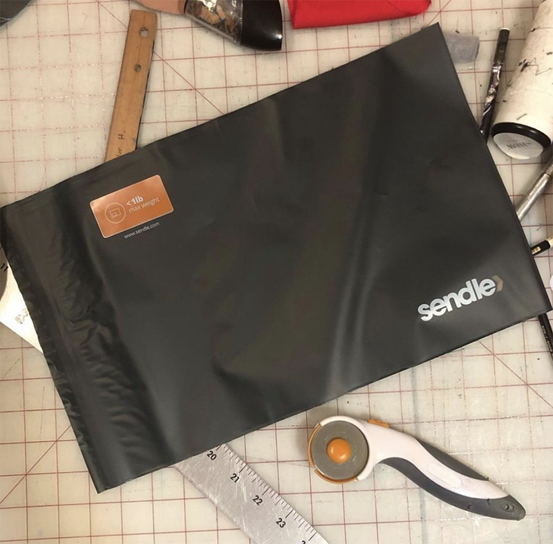 a compostable mailer bag from sendle