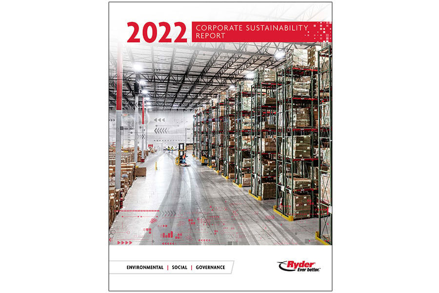 ryder 2022 sustainability report