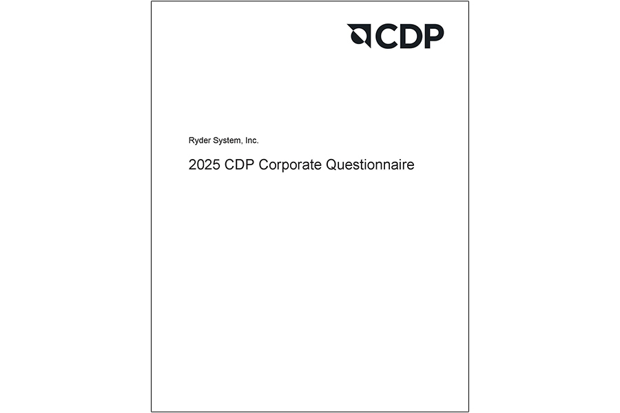 2025 CDP Climate Change Response