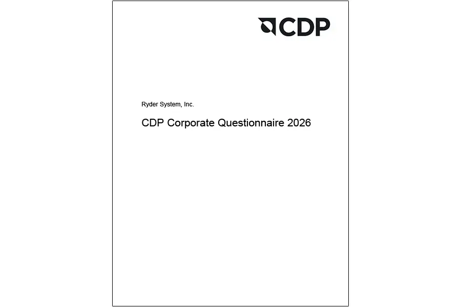 2026 CDP Climate Change Response