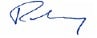 Robert Sanchez Signature