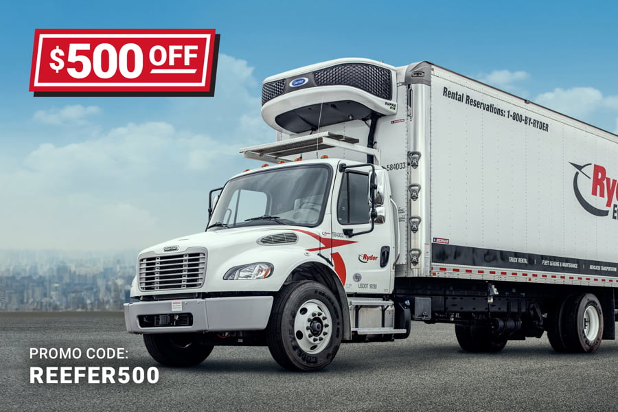 Up to $500 Off Reefer Rentals Up to $500 Off Reefer Rentals