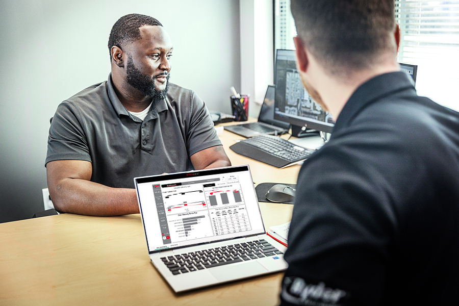 ryder experts using last mile technology