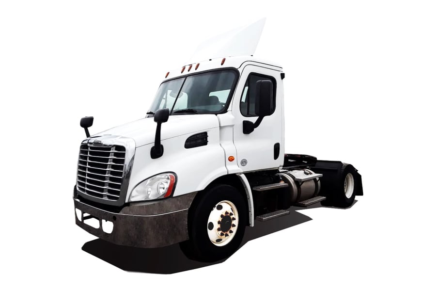 Freightliner single axle day cab tractor