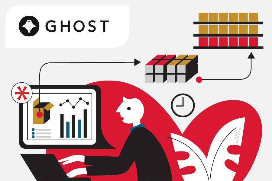 illustration of Ghost guest post