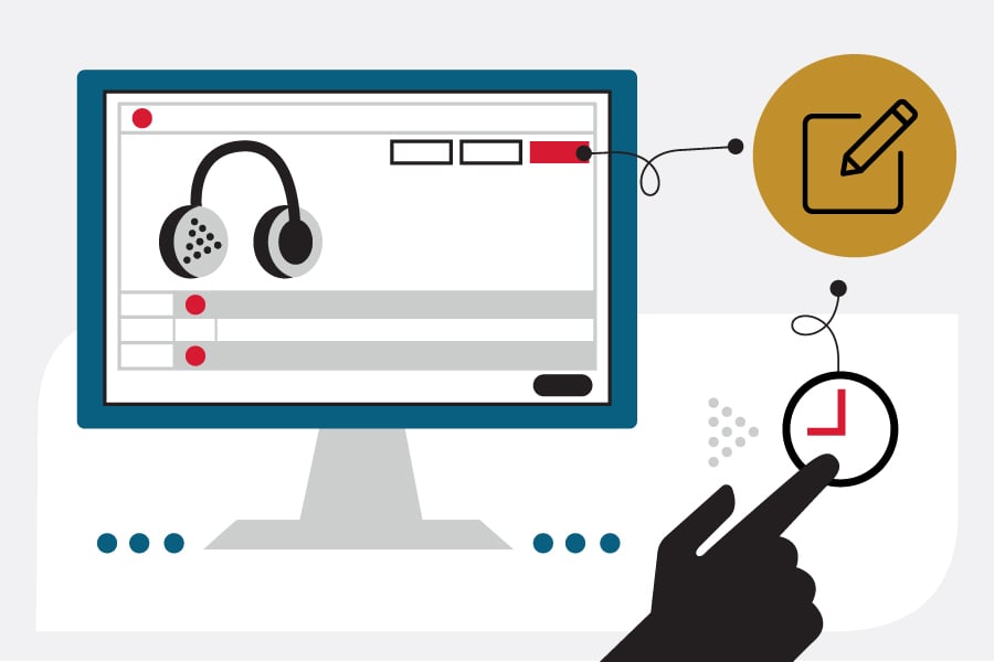 Illustration of order editing in e-commerce Illustration of order editing in e-commerce