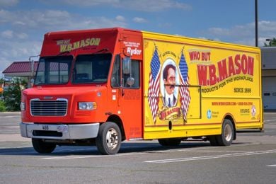 WB Mason truck leasing infographic WB Mason truck leasing infographic