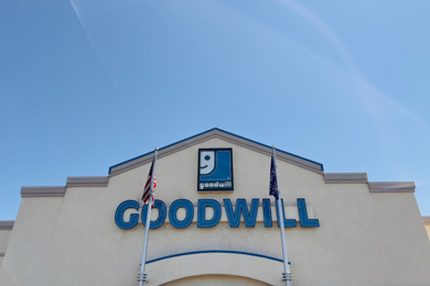 Goodwill storefront Goodwill storefront